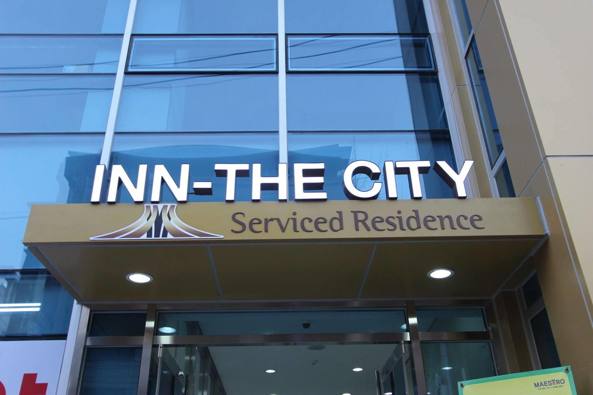 Inn-The City Сеул Экстерьер фото
